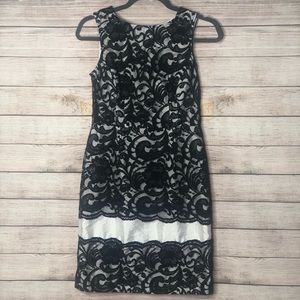 NWOT The Limited black lace dress